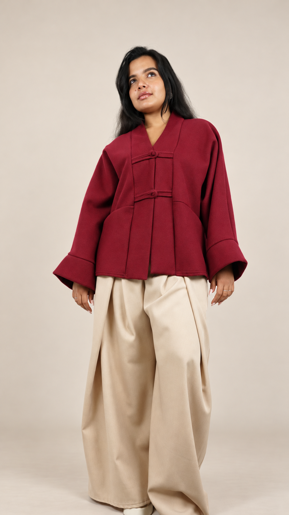 Pantalon Large Fluide Premium