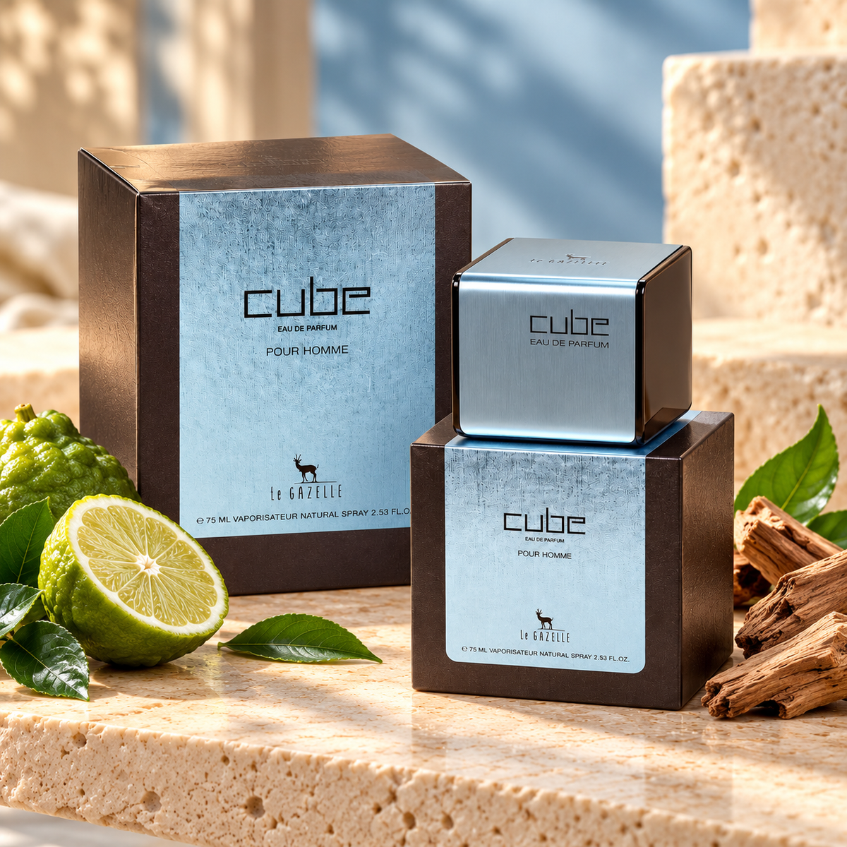 Cube Pour Homme Eau de Parfum 75 ml