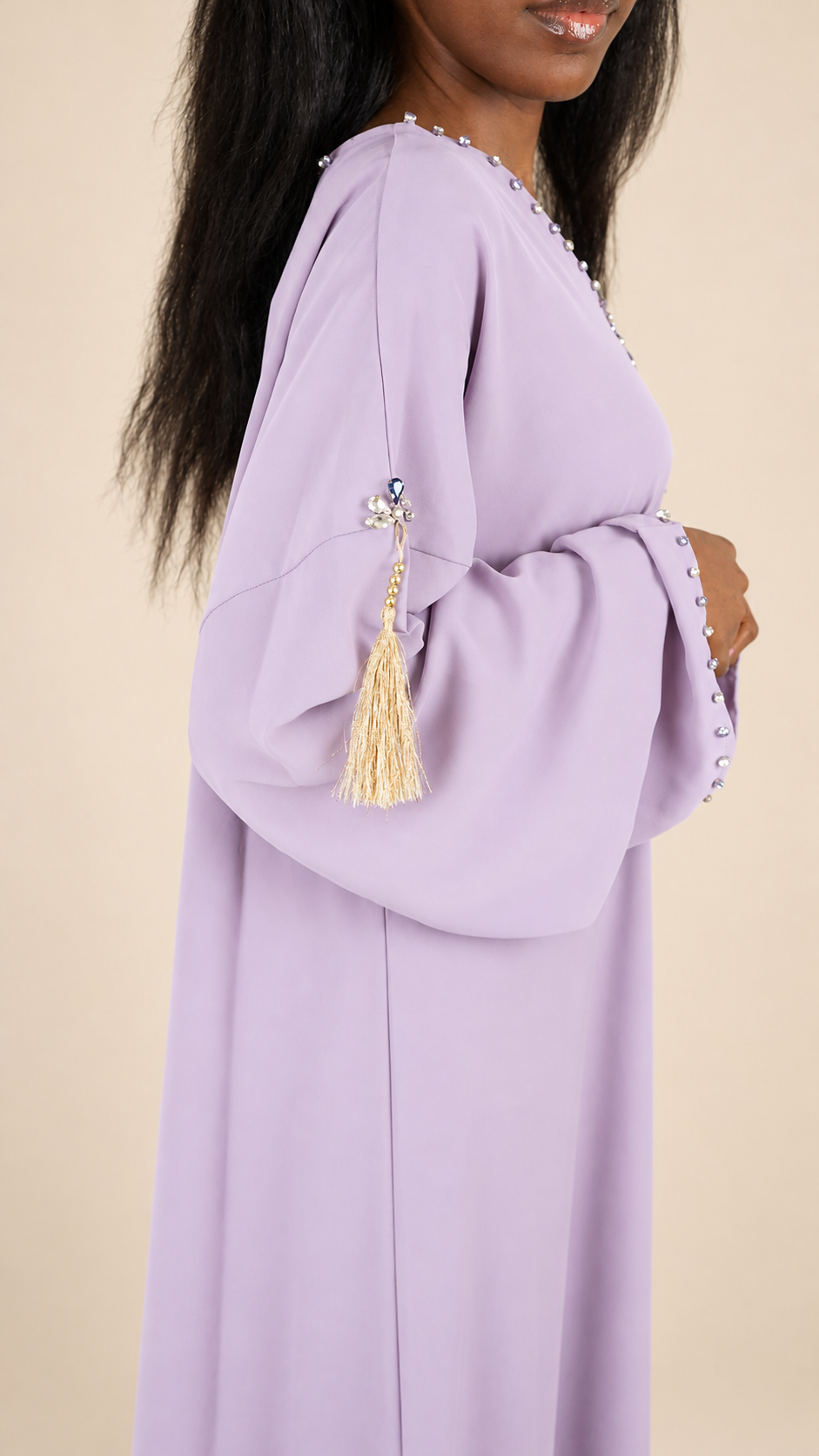 Jelaba Luxe Cristal Fleurie