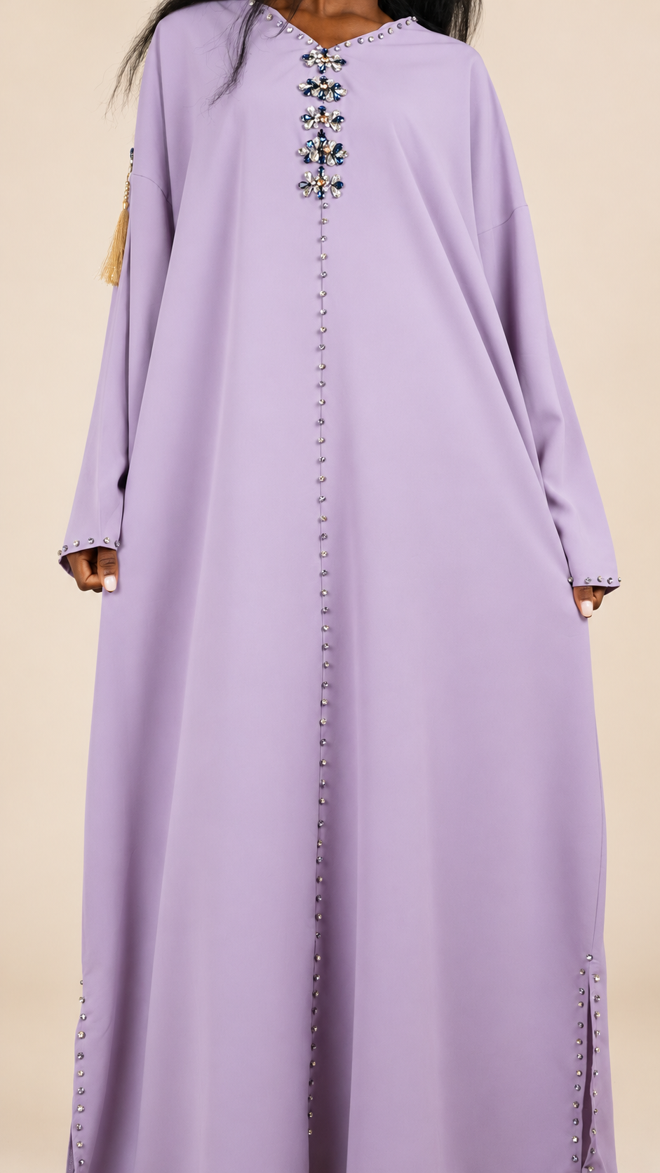Jelaba Luxe Cristal Fleurie