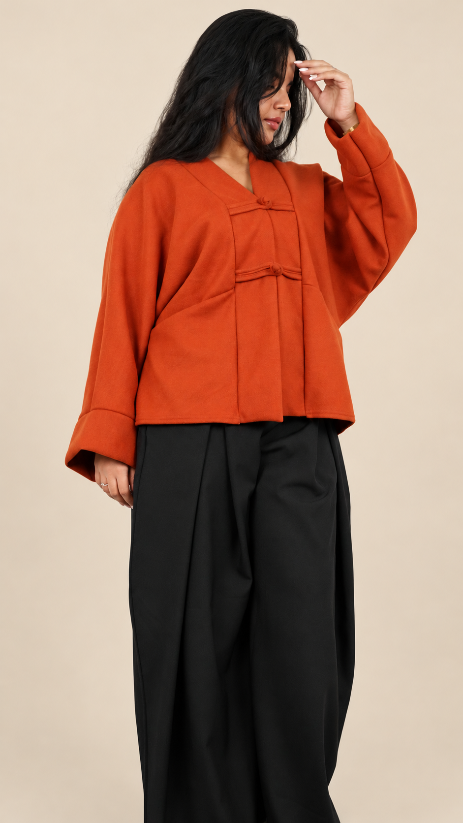 Pantalon Large Fluide Premium