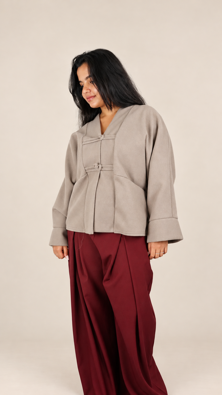 Pantalon Large Fluide Premium