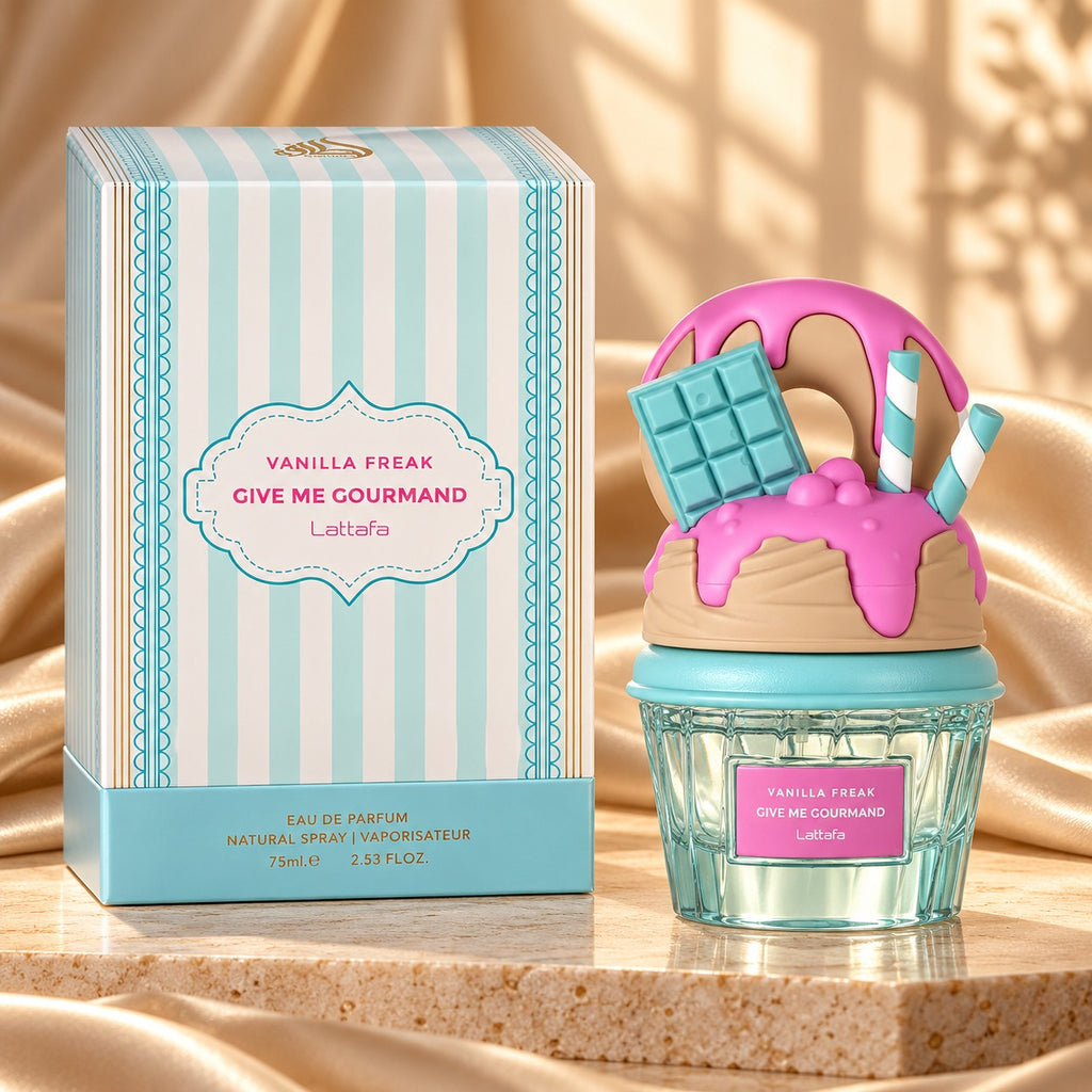 Vanilla Freak – Give Me Gourmand – Lattafa – Eau de Parfum Mixte 75 ml