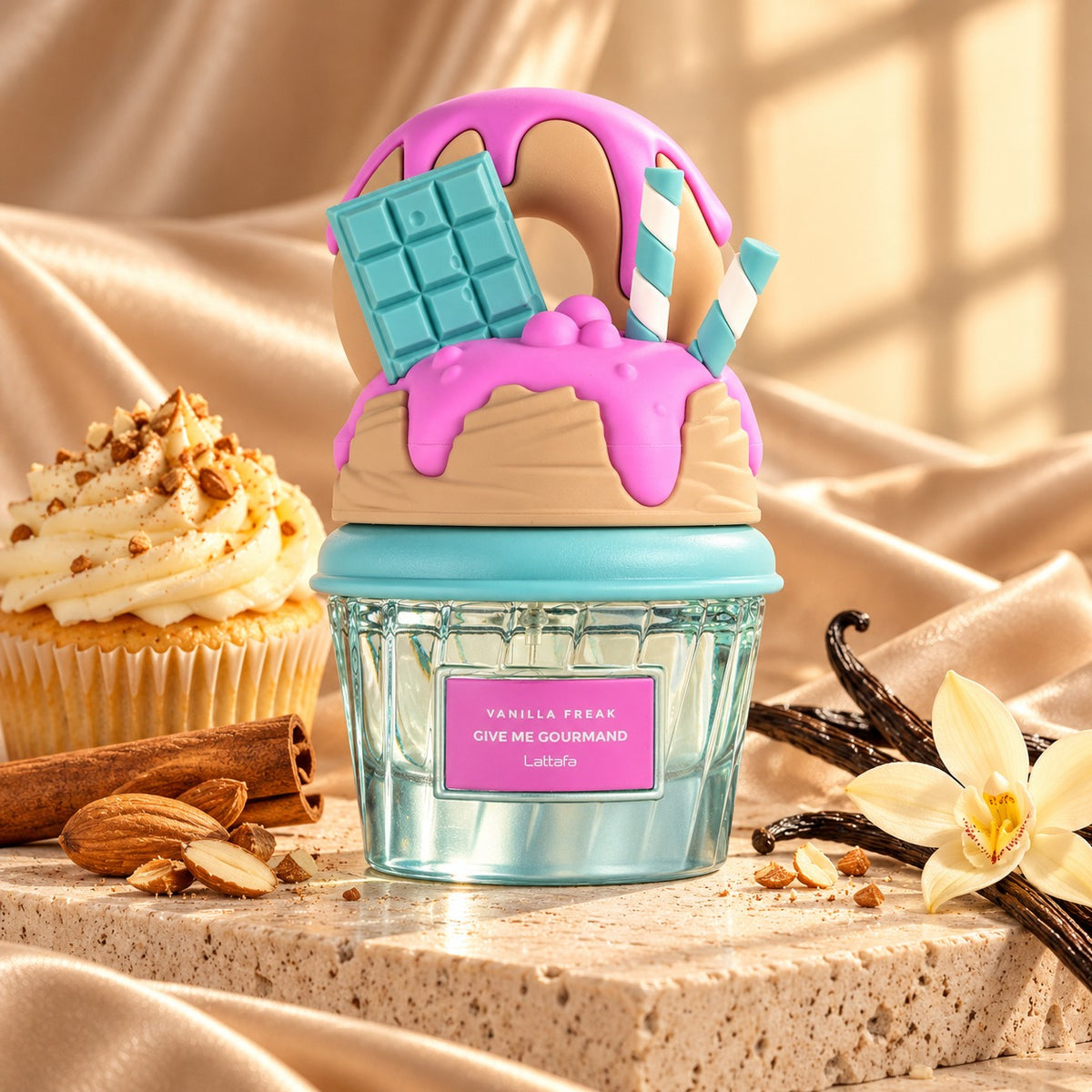Vanilla Freak – Give Me Gourmand – Lattafa – Eau de Parfum Mixte 75 ml